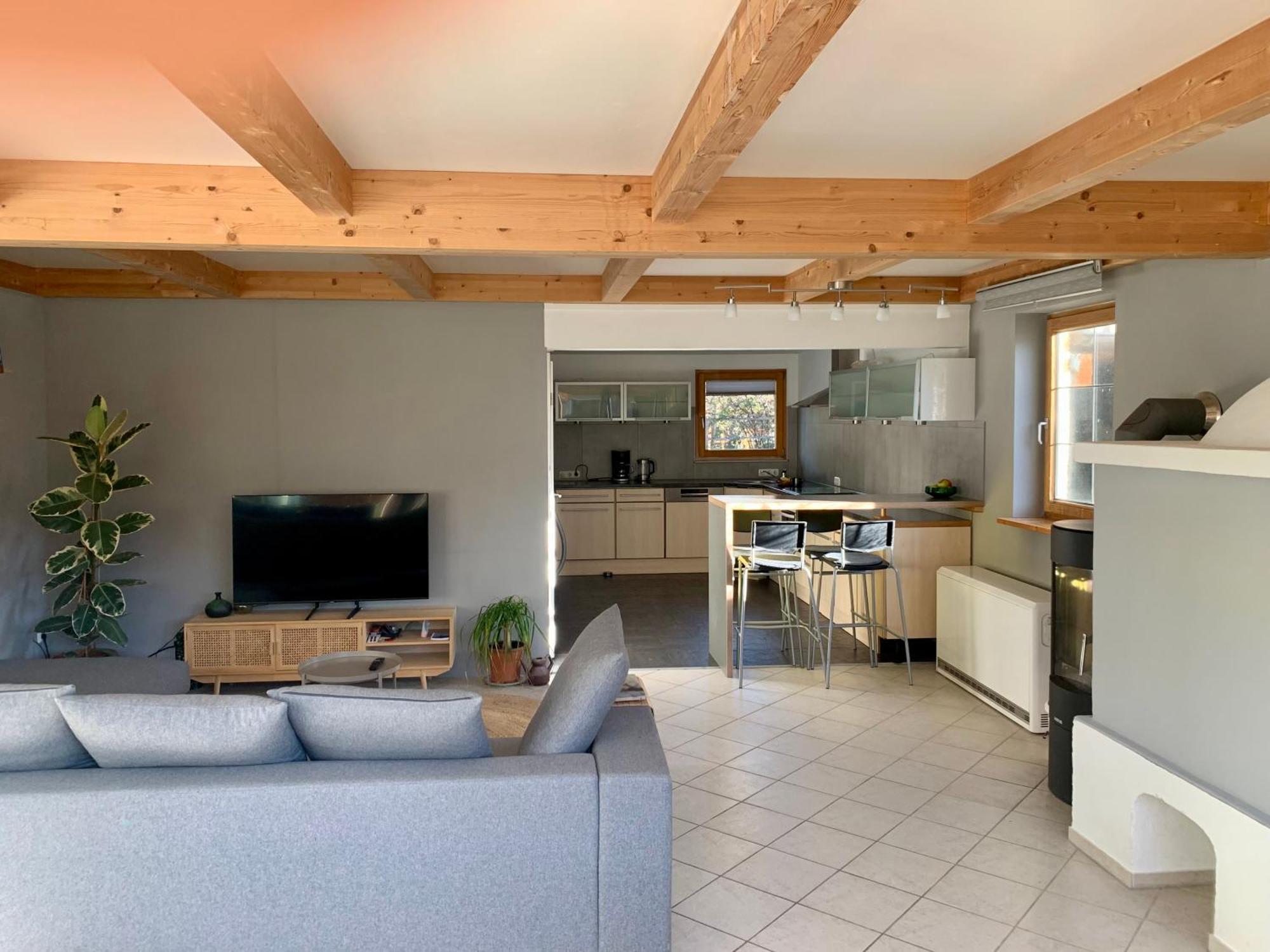 Appartamento Kleines Reihenhaus Im Chiemgau Siegsdorf Esterno foto
